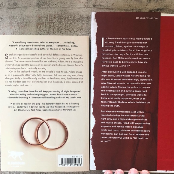 The Perfect Marriage and The Perfect Divorce Books by Jeneva Rose - Picture 2 of 2